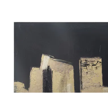OBRAZ NA PŁÓTNIE Golden City 150 x 3,8 x 70 cm